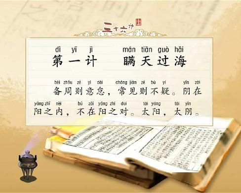 每日一学国学经典三十六计之瞒天过海