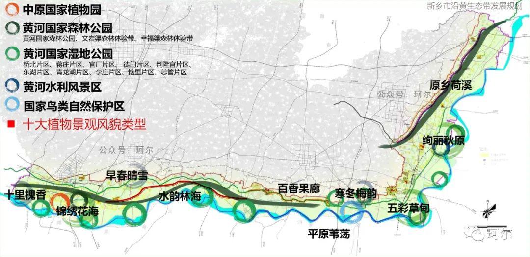 大手笔河南省沿黄生态廊道总体规划布局亮相核心节点在这里