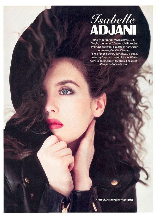 原创曾演禁片五夺影后未婚生子法国第一美女阿佳妮性感叛逆