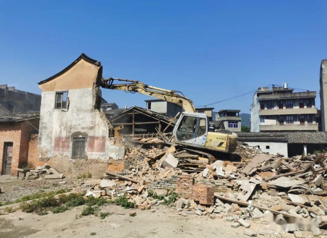 长乐区大行动拆除存在结构安全隐患的房屋9000多平方米