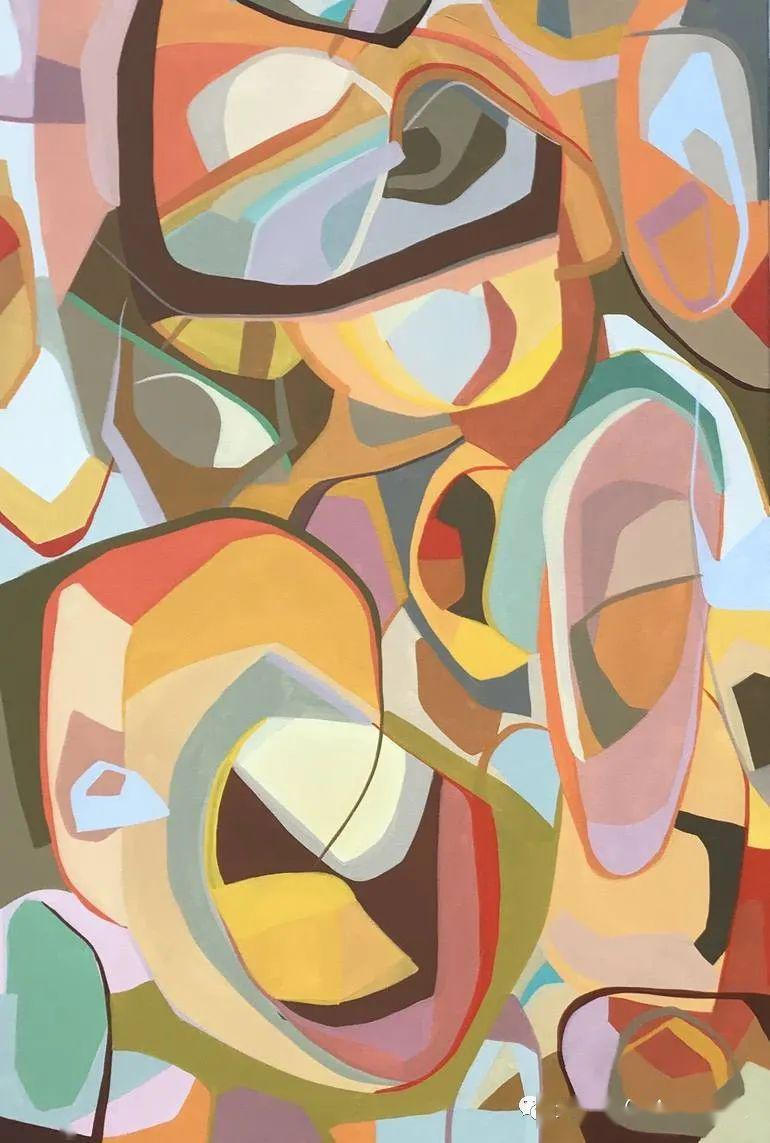 大众艺术网对色彩形式和感知的一种令人振奋的探索美国现代女画家