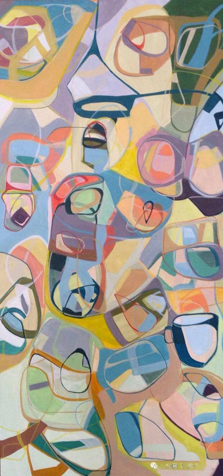 大众艺术网对色彩形式和感知的一种令人振奋的探索美国现代女画家