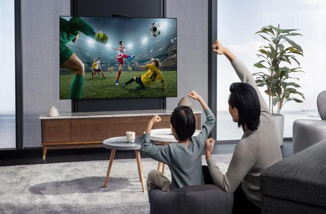 华为智慧屏x65体感影音多维一体智慧交互艳压索尼三星