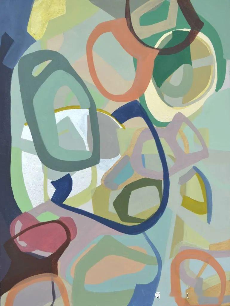 大众艺术网对色彩形式和感知的一种令人振奋的探索美国现代女画家