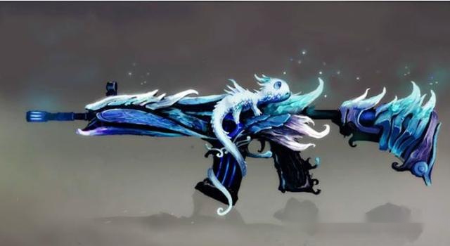 和平精英玩家自设计枪械皮肤,外形十分酷炫,网友:已被官方盯上