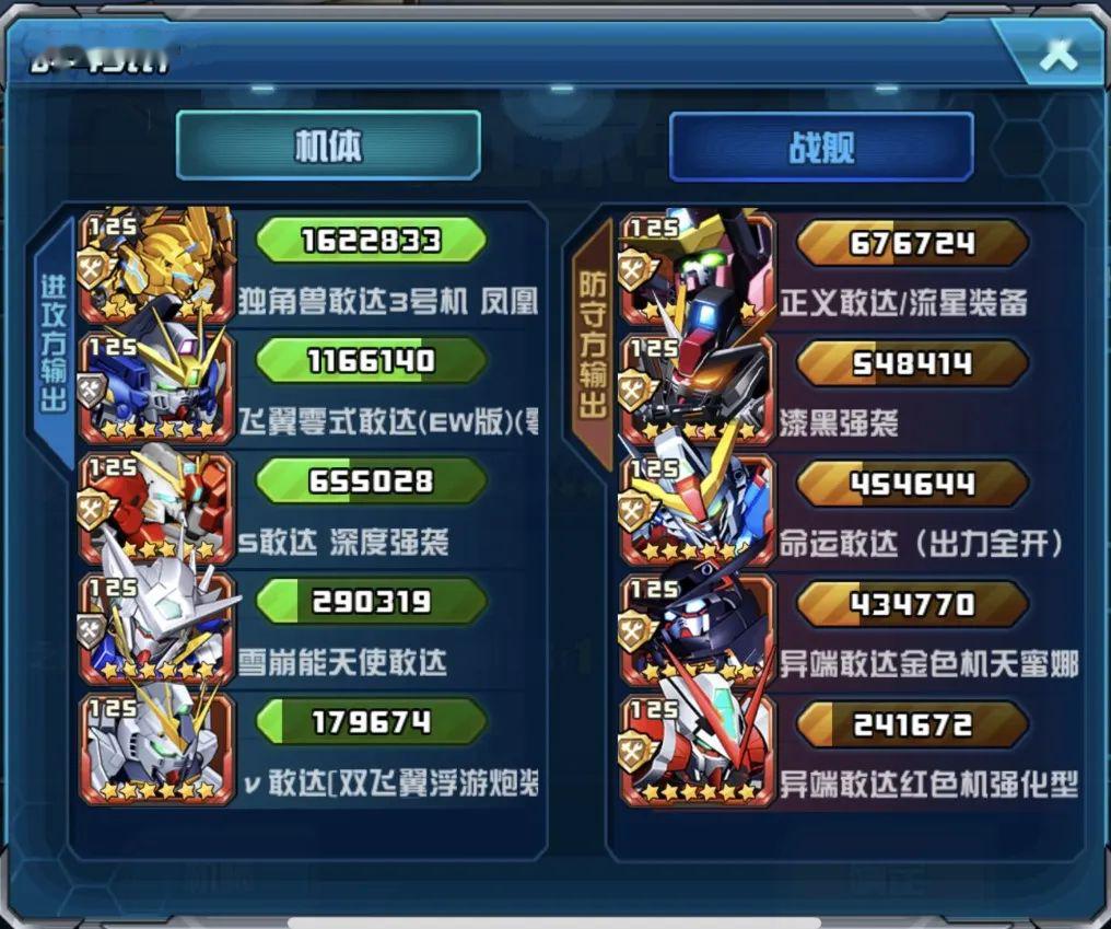 玩转敢达决战uc队主角队崛起竞技场阵容推荐