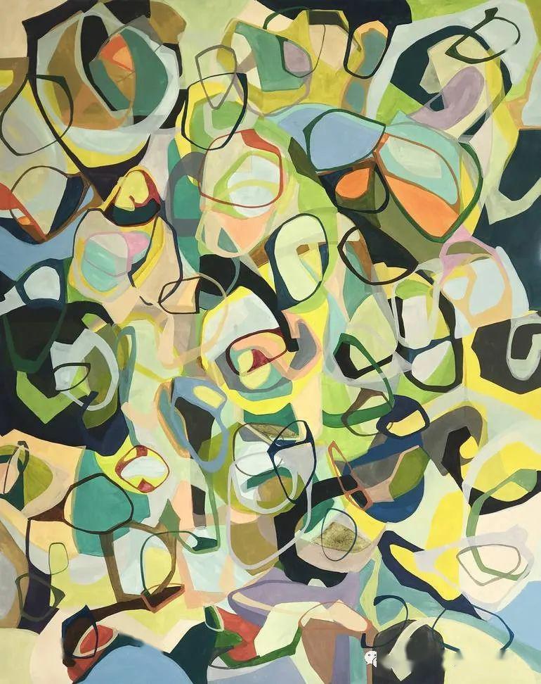 大众艺术网对色彩形式和感知的一种令人振奋的探索美国现代女画家