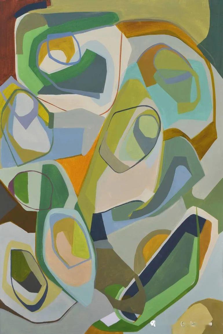 大众艺术网对色彩形式和感知的一种令人振奋的探索美国现代女画家