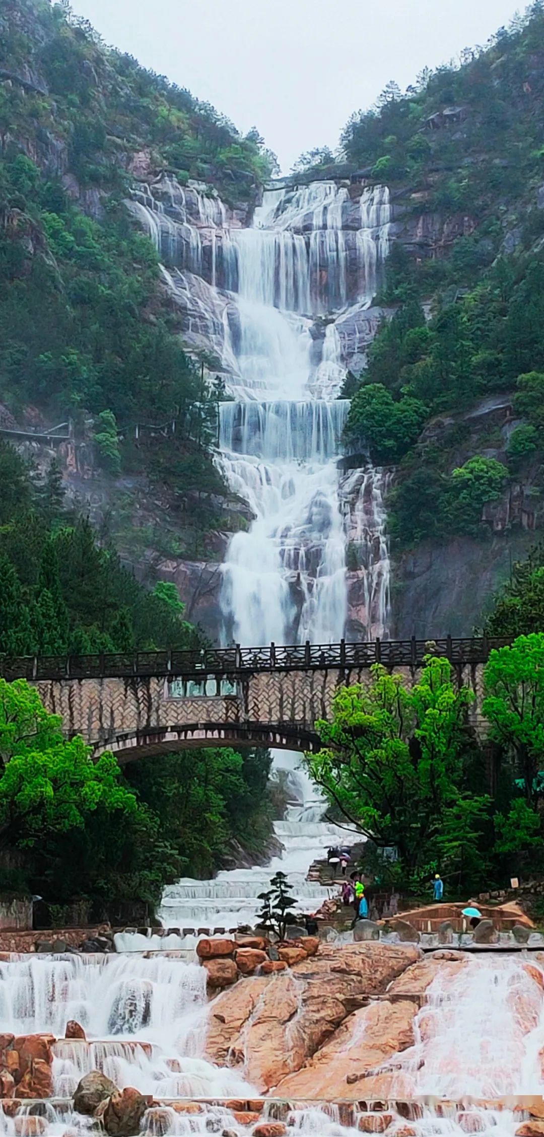 雅讯天台山又美出新高度中华第一高瀑正式上线就开爆