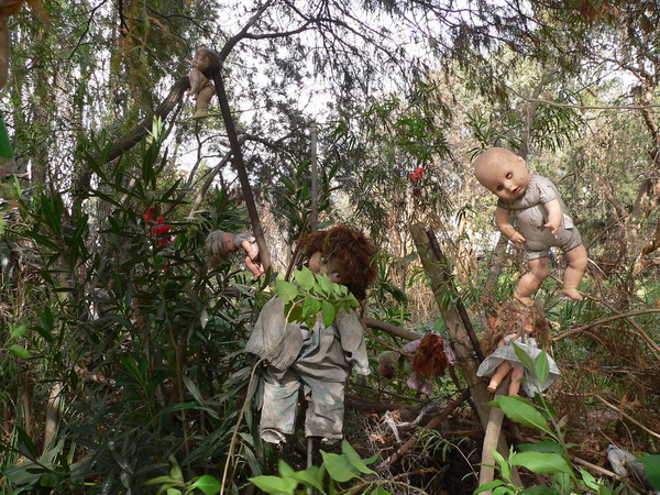 据说许多年前,一个女孩被发现淹死在这个岛上,而娃娃被她的灵魂所迷住