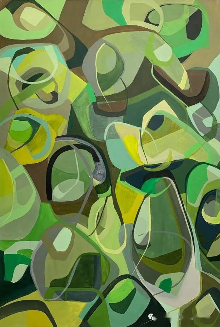 大众艺术网对色彩形式和感知的一种令人振奋的探索美国现代女画家