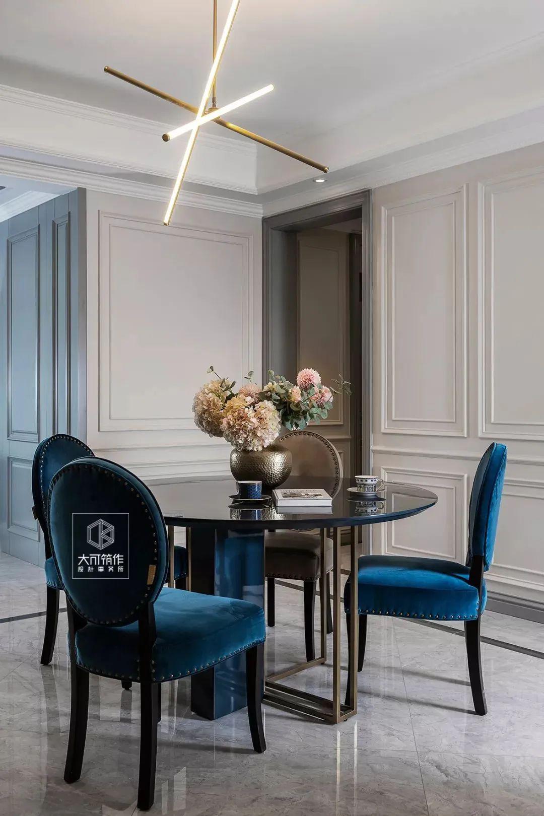 146㎡美式轻奢风格装修,打造独立个性的生活理想之所!