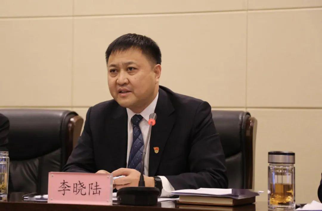 包头市生态环境局党组书记,局长李晓陆对全面工作进行部署和动员,副