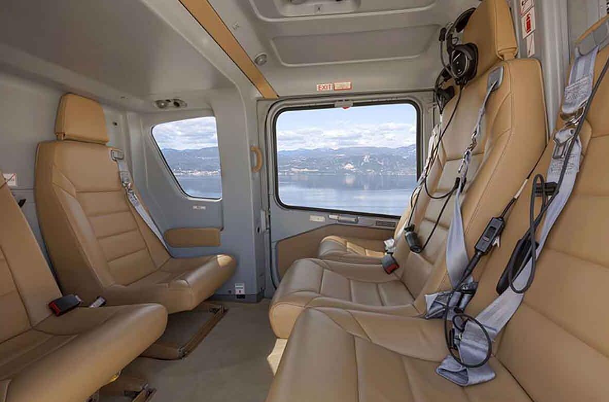 空客的这款轻型私人直升机载重能力强客舱内的噪声还很低