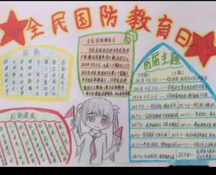 15国家安全教育日"手抄报作品展