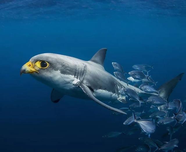 一组毫无违和感的ps合成动物