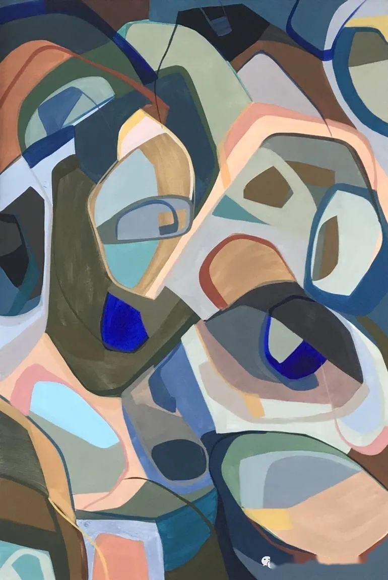 大众艺术网对色彩形式和感知的一种令人振奋的探索美国现代女画家