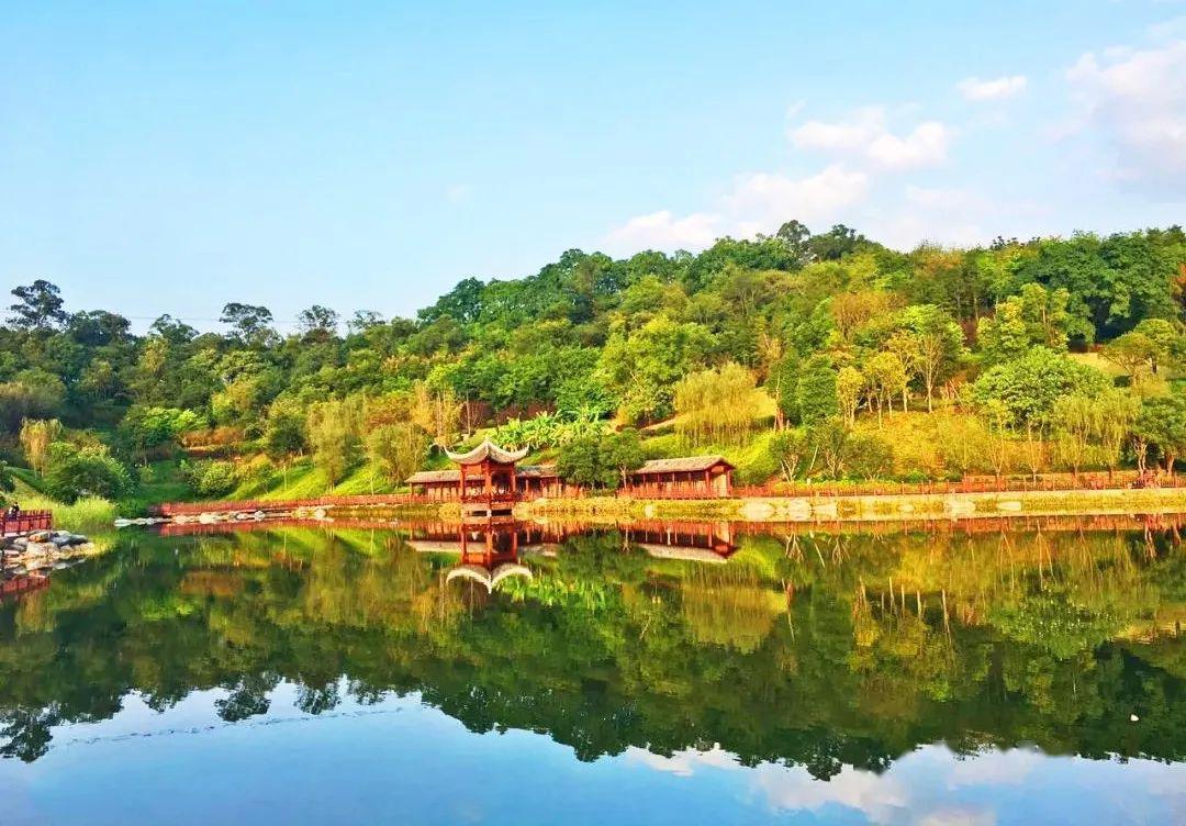 遇见雁江找寻雁城八景之凤岭晴云