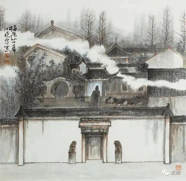 绮园春晓王爱民 枕水人家吴国祥 文明之源赵峰 曝书竹影朱小龙 钱江