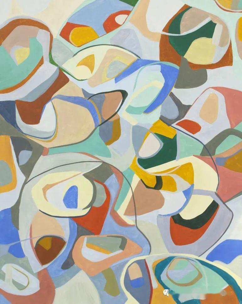 大众艺术网对色彩形式和感知的一种令人振奋的探索美国现代女画家