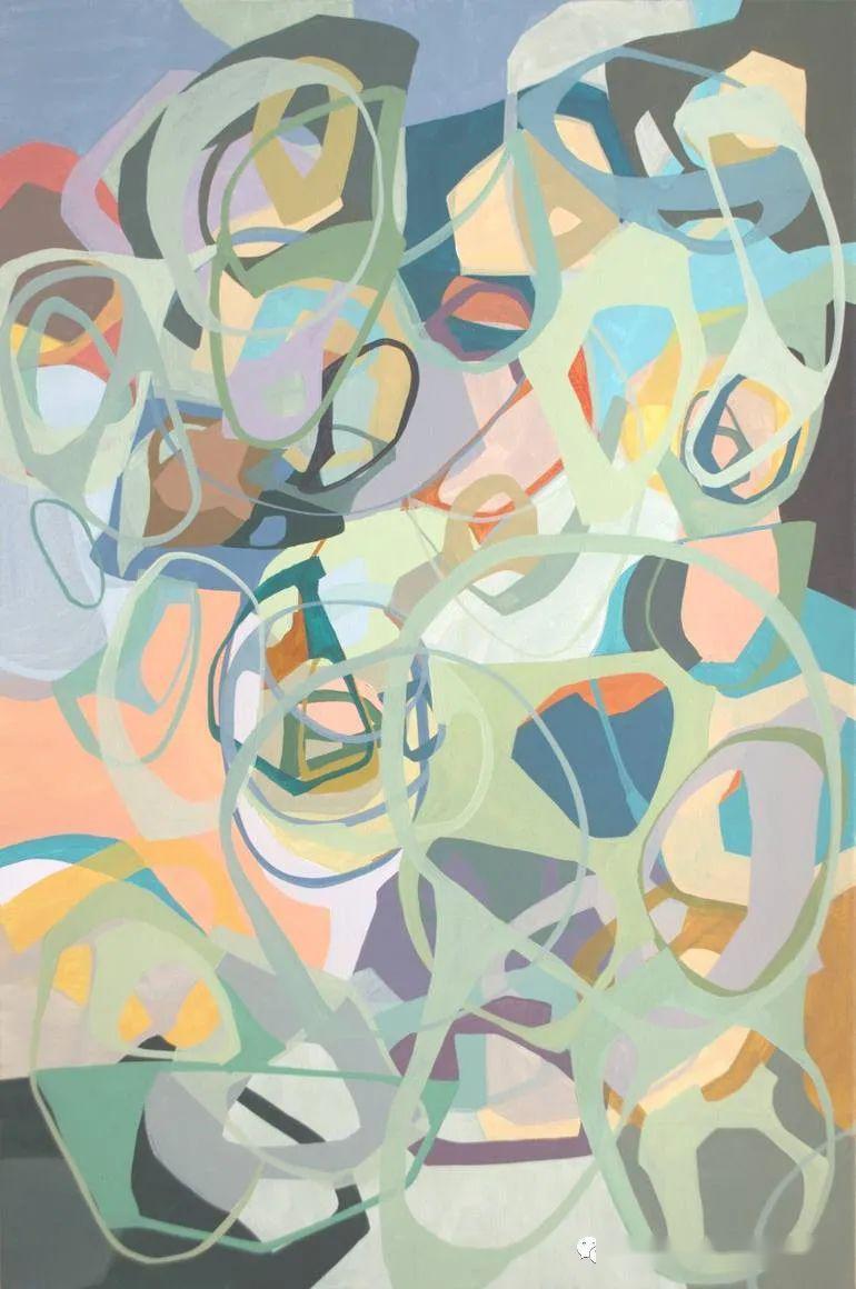 大众艺术网对色彩形式和感知的一种令人振奋的探索美国现代女画家