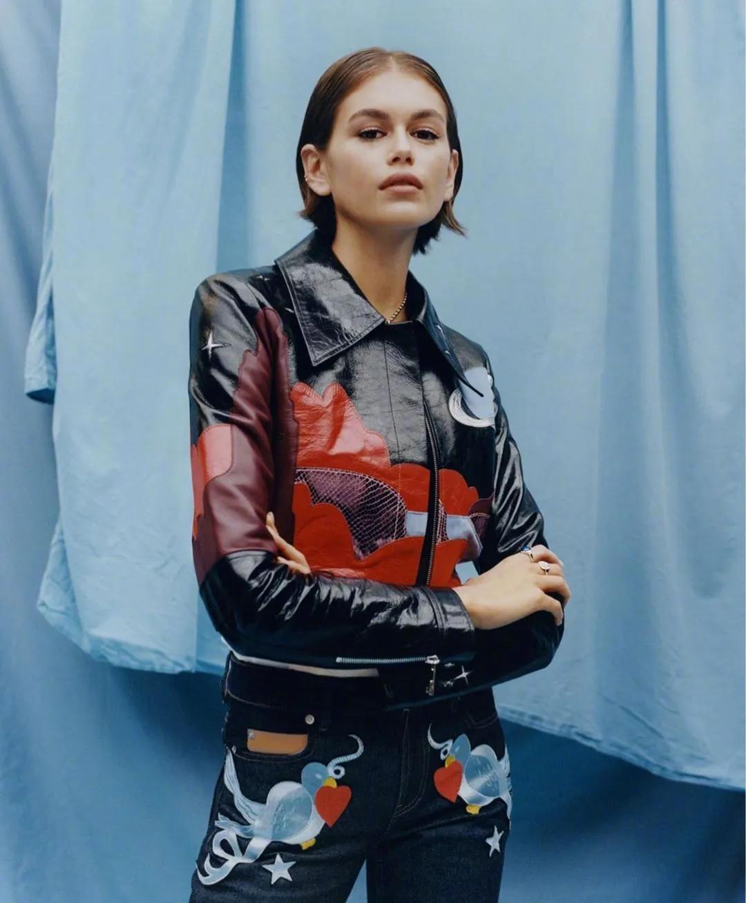 最火的星二代模特kaiagerber