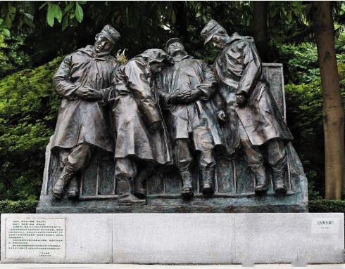 广州日报报道第八个是铜像王烁许鸿飞抗疫系列创作