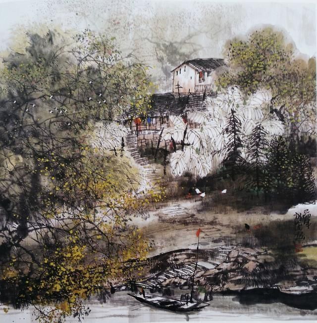 隽永朴茂澄怀观道于永茂的山水画之美