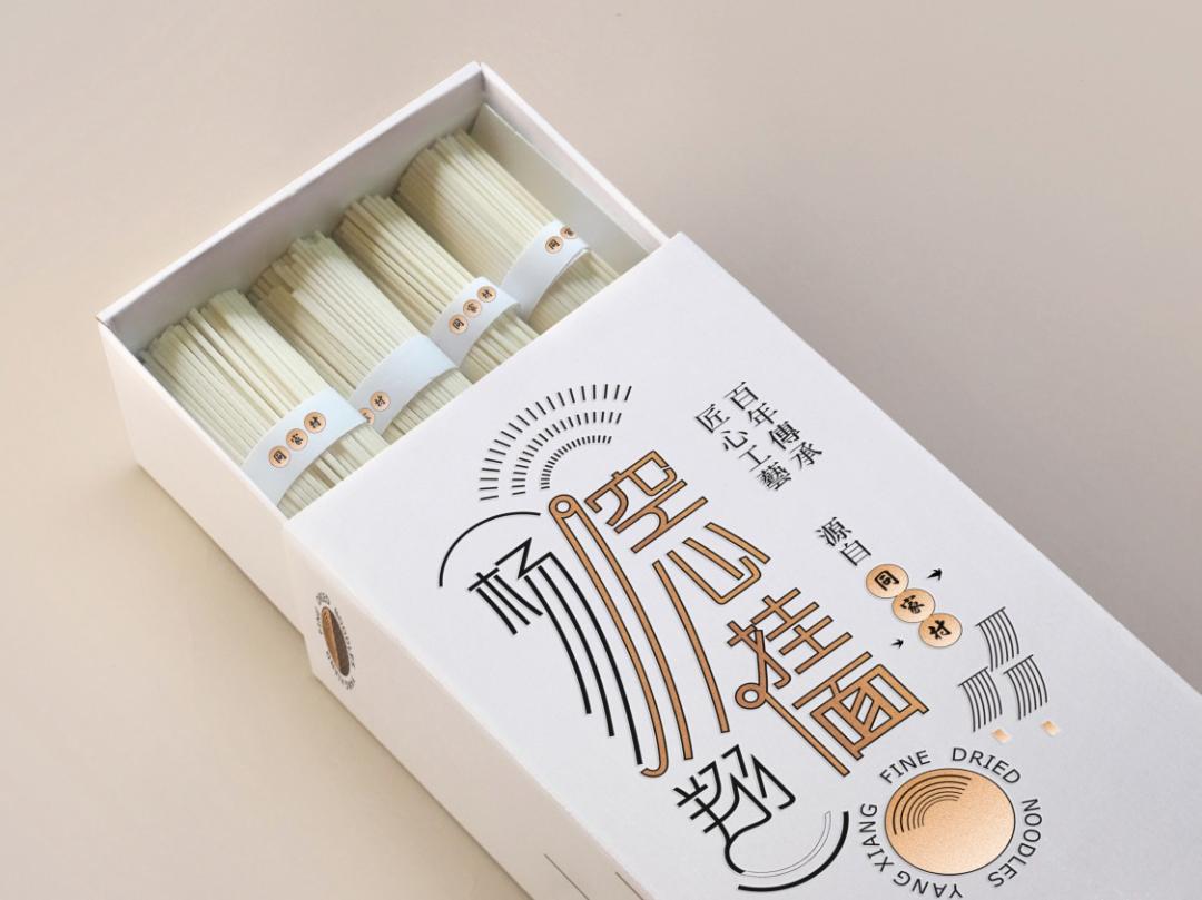 面食包装这样设计,立刻让你"鹤立鸡群"!_挂面