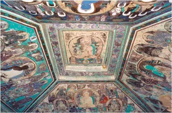 元代藻井:神秘图像中的新纹样_装饰