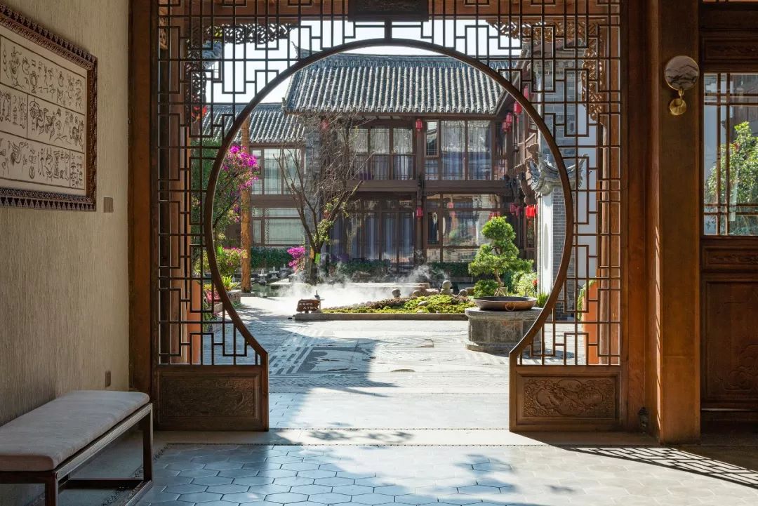 这家民宿的院子换起了我们对家的记忆