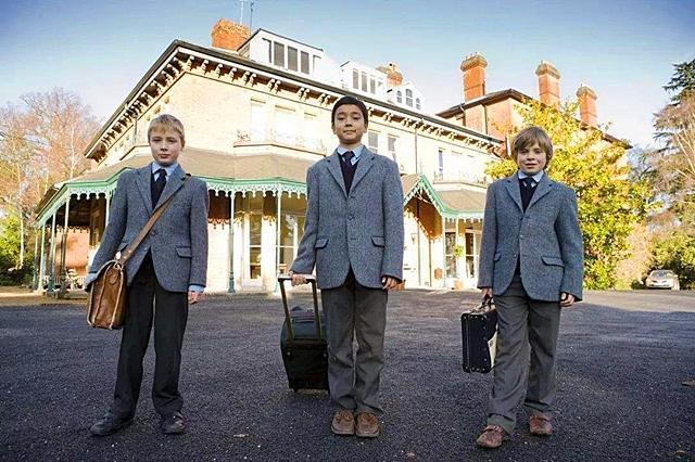 在美小留学生回国