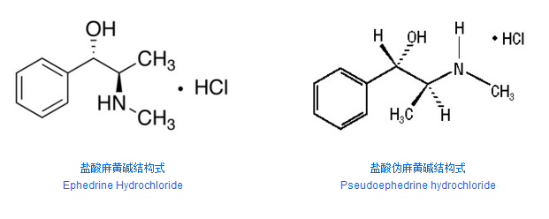 伪麻黄碱结构式图片