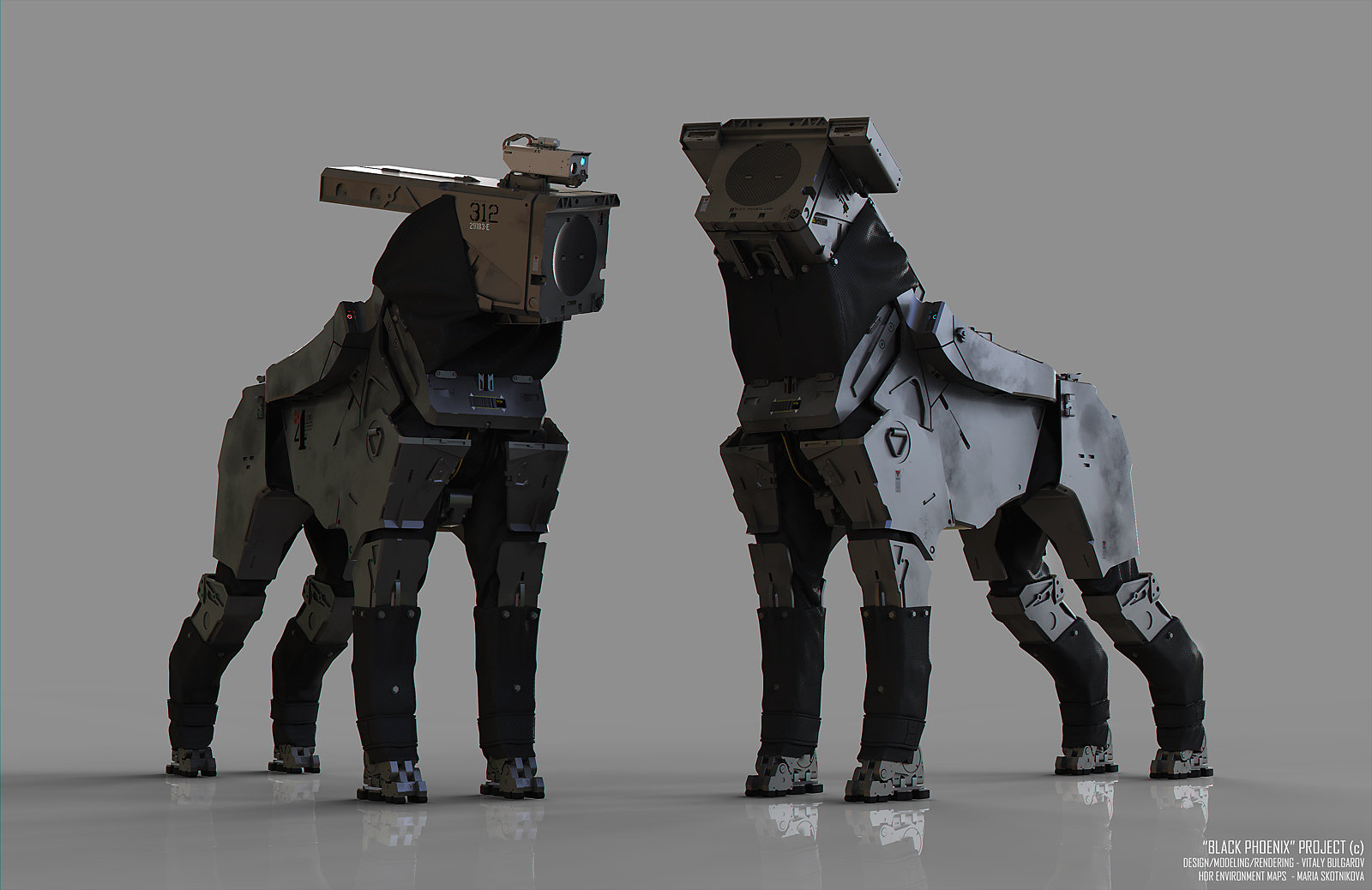 3d 概念设计师 vitaly bulgarov_机器人