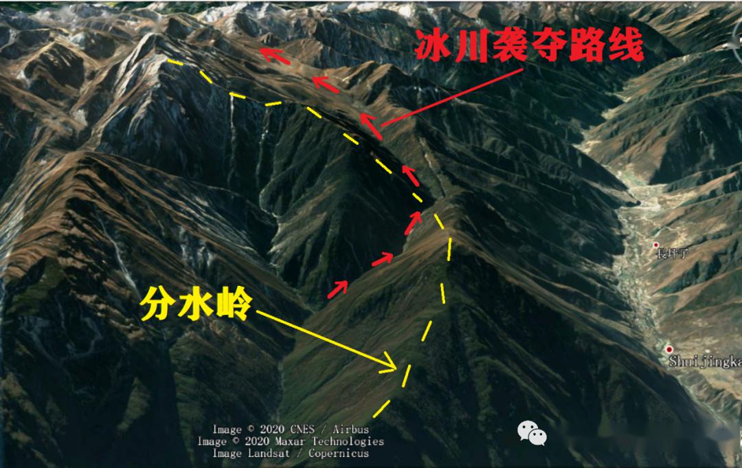 蒙山發現冰川襲奪一種奇特的地貌過程