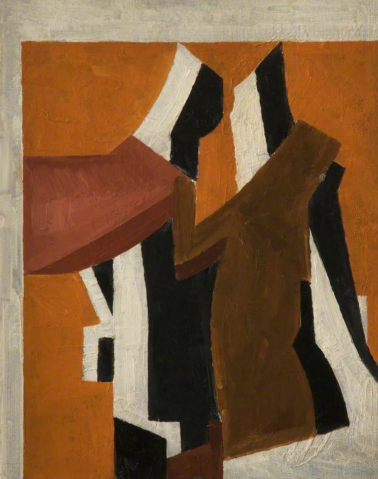 英国艺术家大卫邦伯格现代派绘画艺术作品赏析