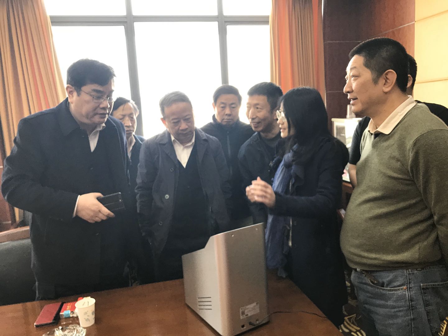 麦仑崔峰科行赴公安部第三研究所交流调研