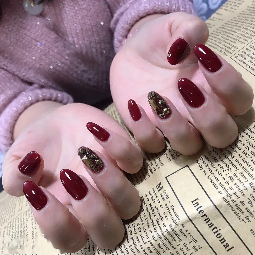 好帅,黑钻美甲来啦!