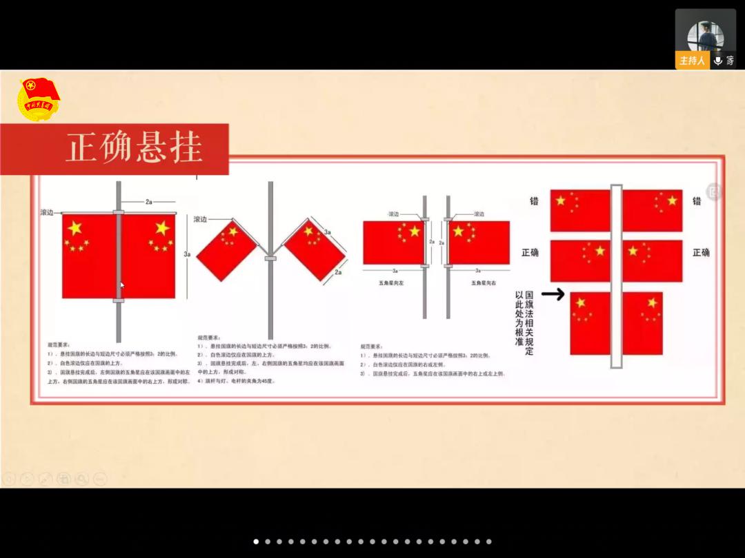 敬国旗扬国威华侨大学国旗护卫队开展国旗法小课堂