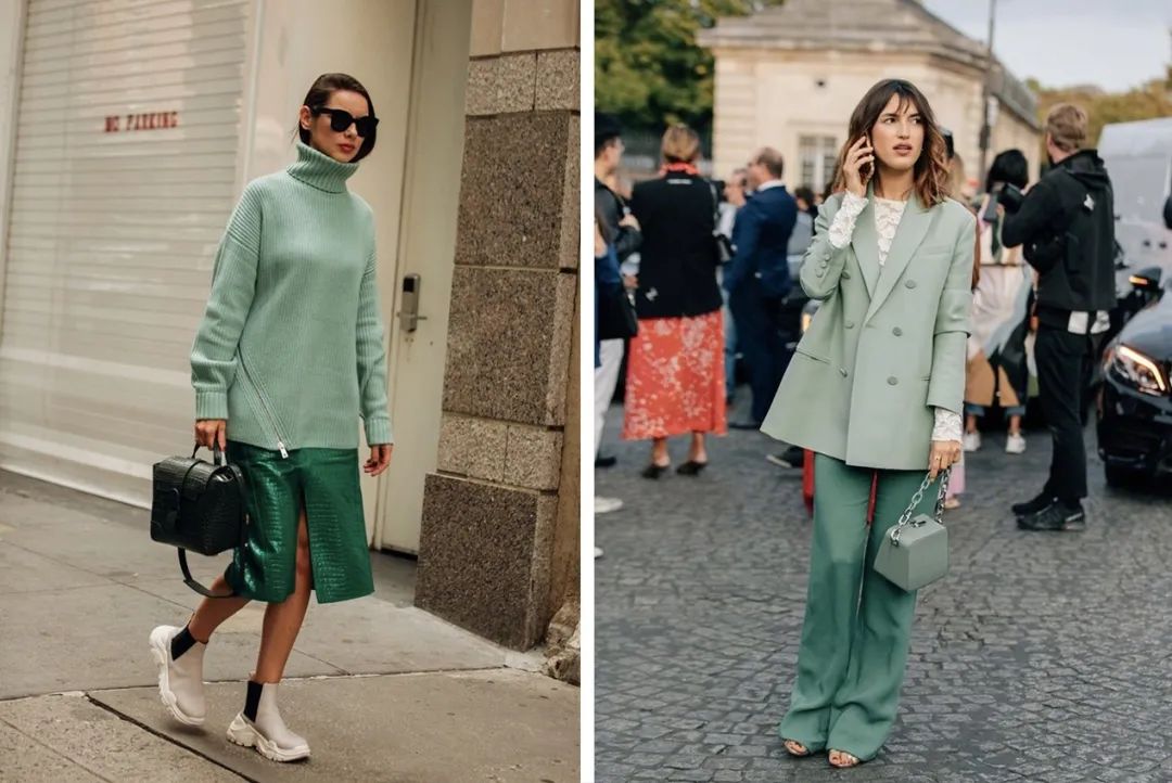 薄荷绿是什么神仙颜色显白又气质穿上才算拥有春天