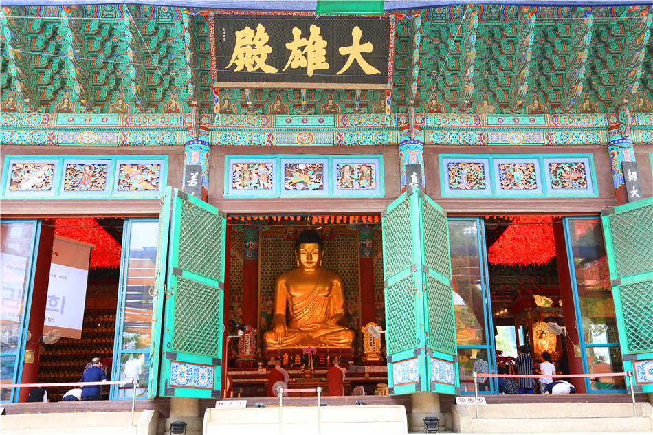 韩国首尔:曹溪寺印象,初心无染着,清净如莲花