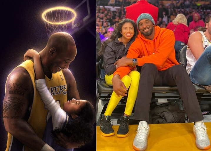 科比总把吉安娜揽入怀中来自父亲的保护欲坠机那刻多么心痛