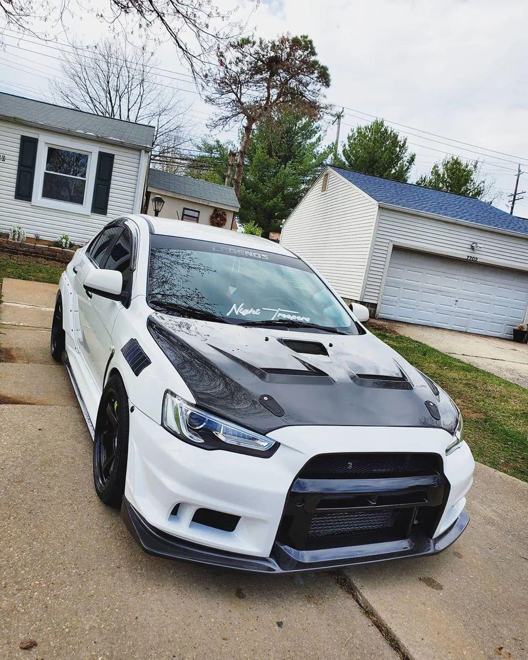 灵感与启发三菱evoxinstagram改装集