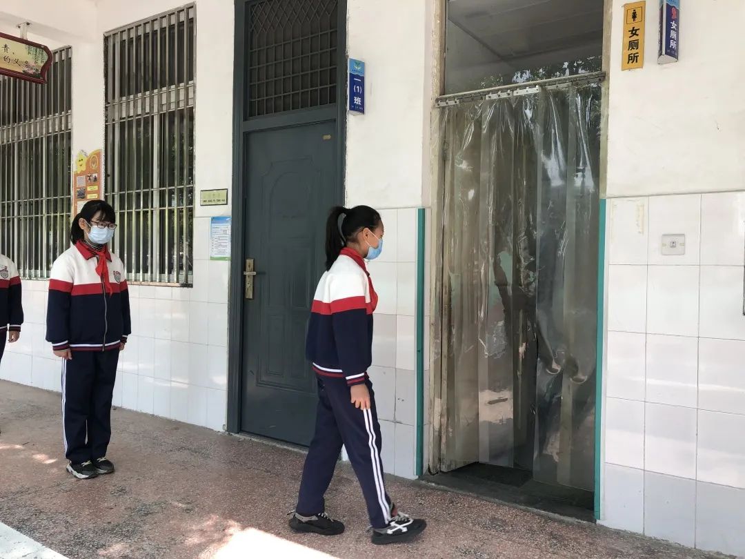 春已暖 学子归——金清镇实验小学开展复学应急演练