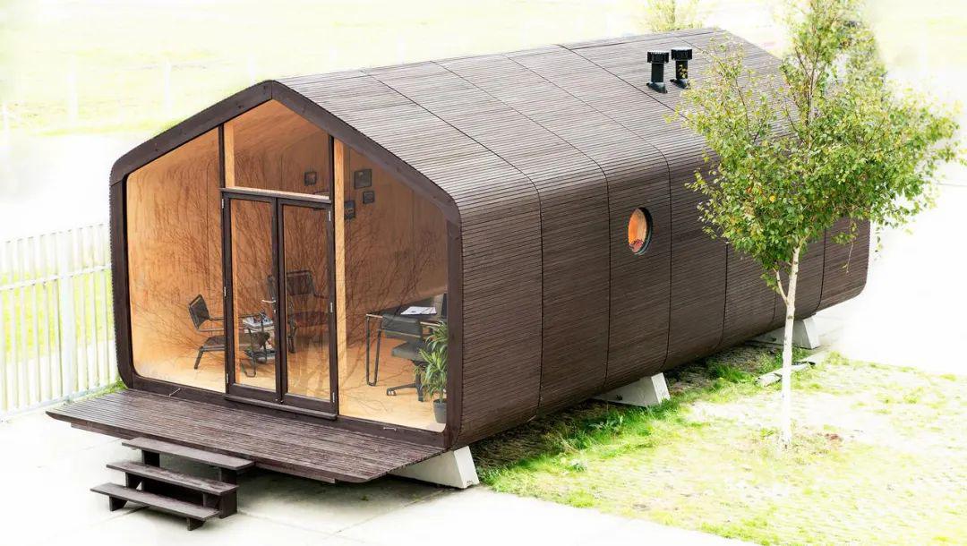 六座高科技移动房屋你去到哪里就把家安在哪里