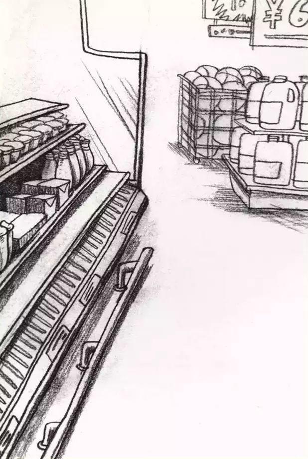 速写教程▏教你怎么表现场景速写中的层次感和空间感