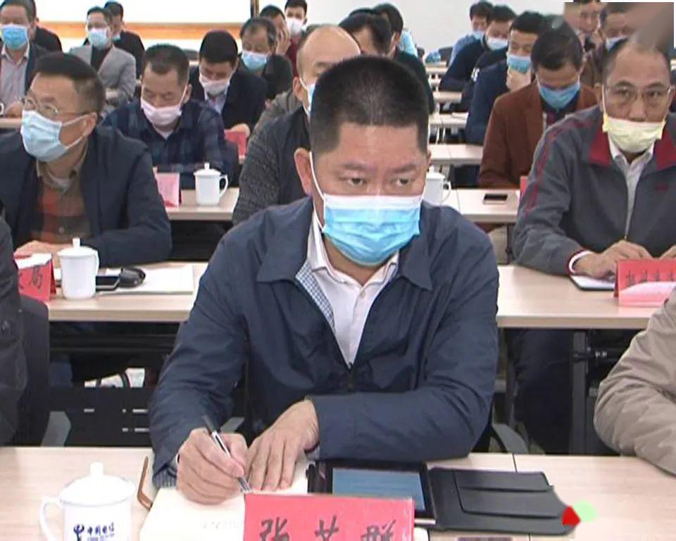 县委常委,常务副县长张若群,县直有关单位和各镇分管领导等在县分会场