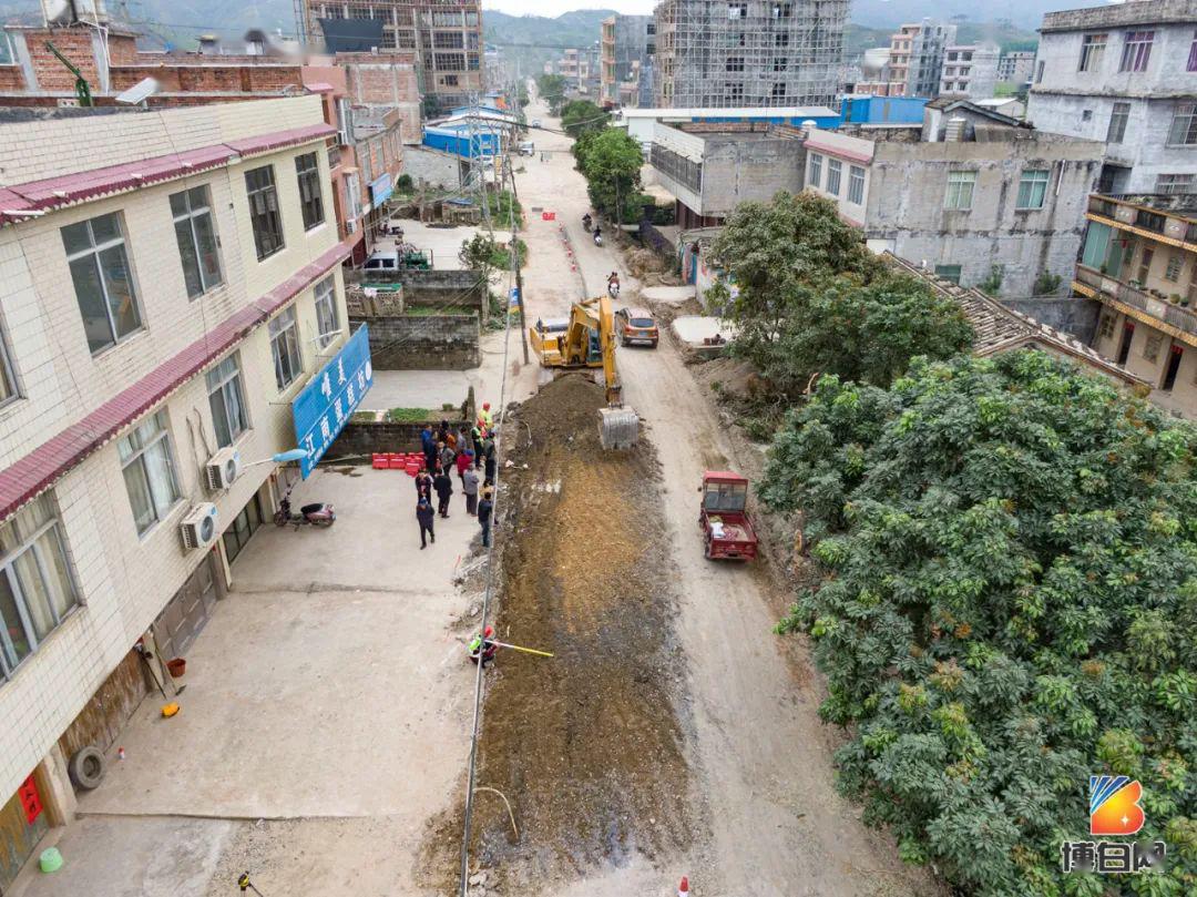 博白至双凤的二级路又有了新进展月球路即将要消失