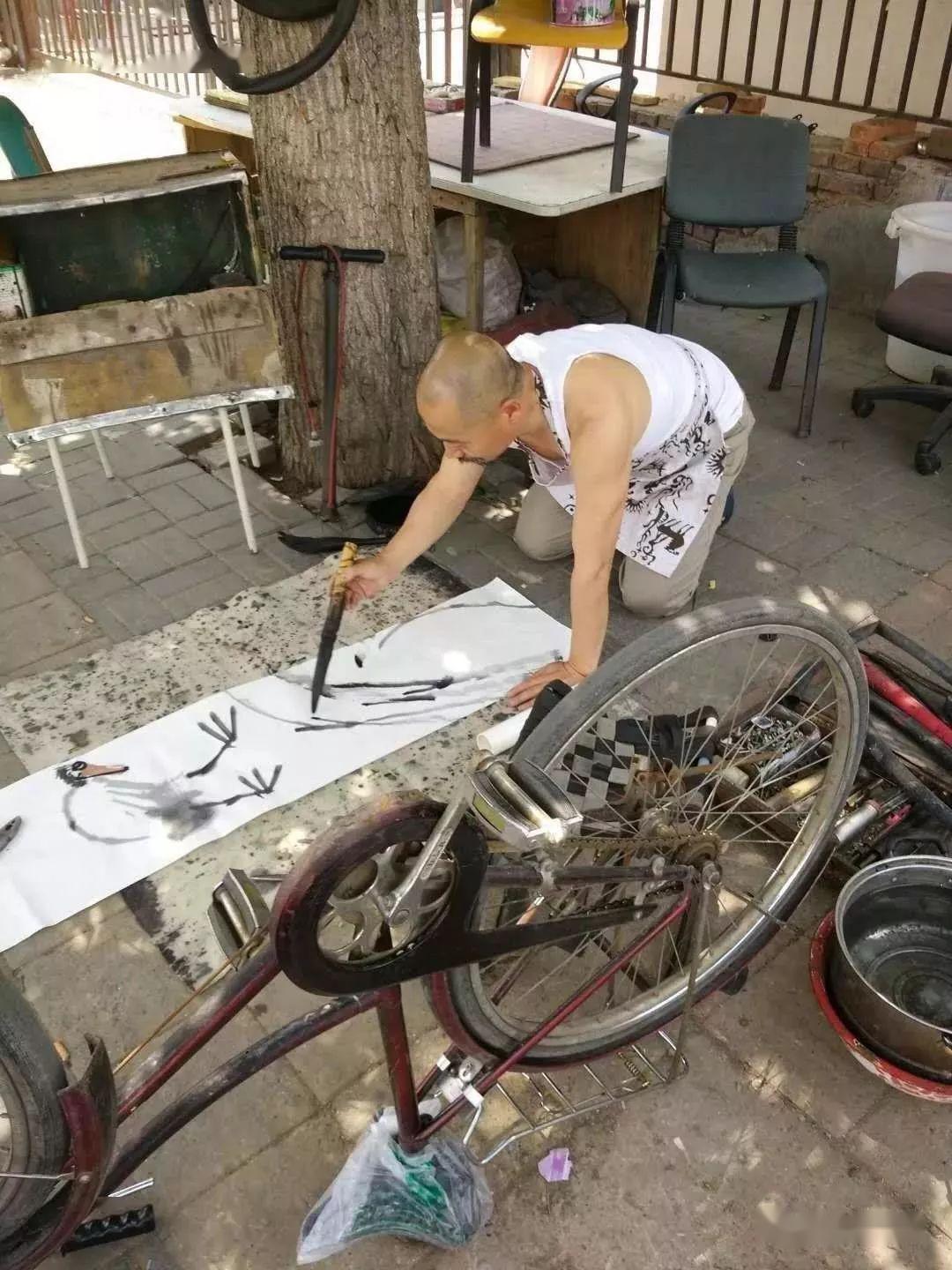 书画| 一个"修车老头",震住了中国画坛!_石溪