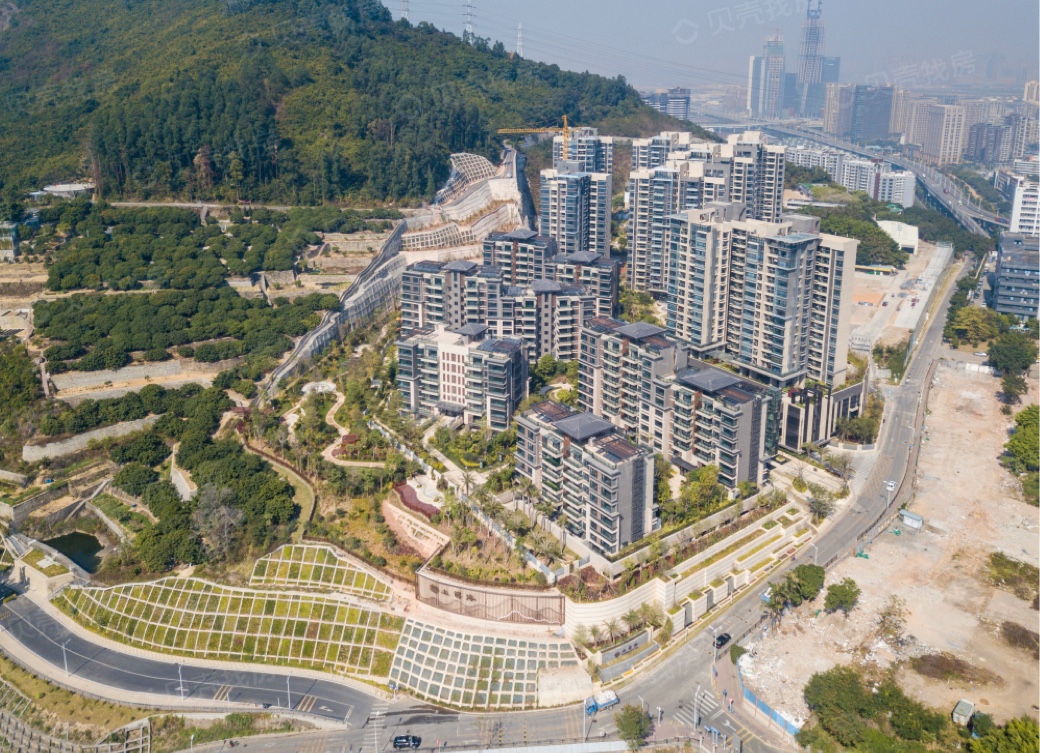 半年涨价110万前海半山豪宅山语海苑超低容积率的高档社区